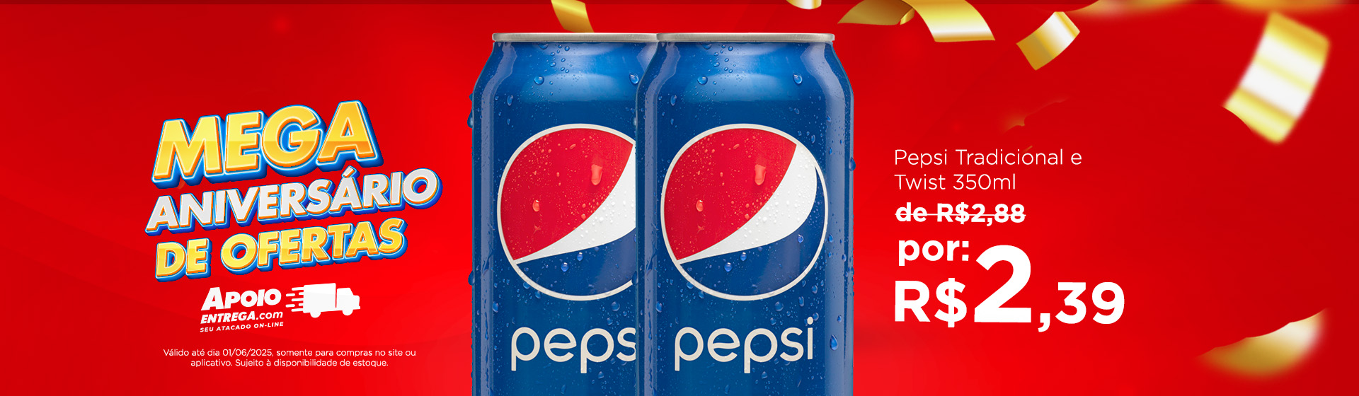 Pepsi até 01/06
